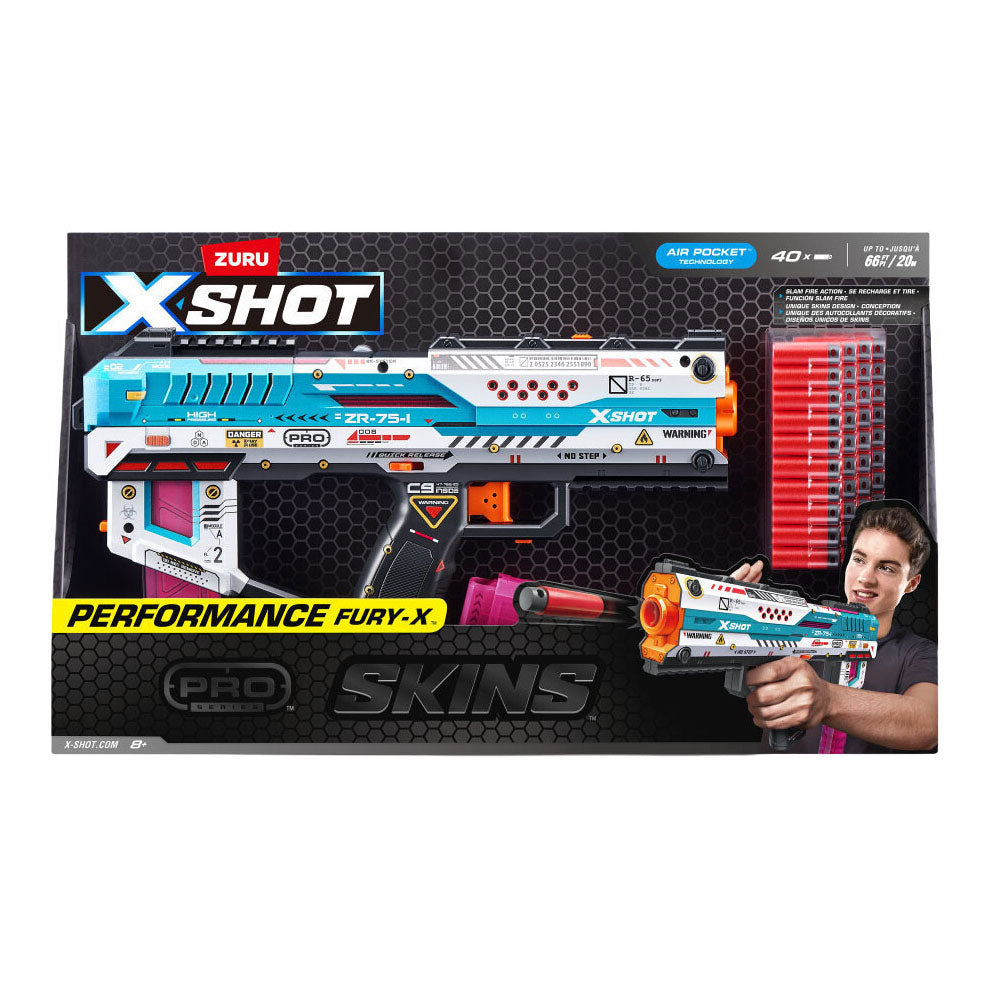 Zuru x-shot pro performance fury-x - 40 darts
