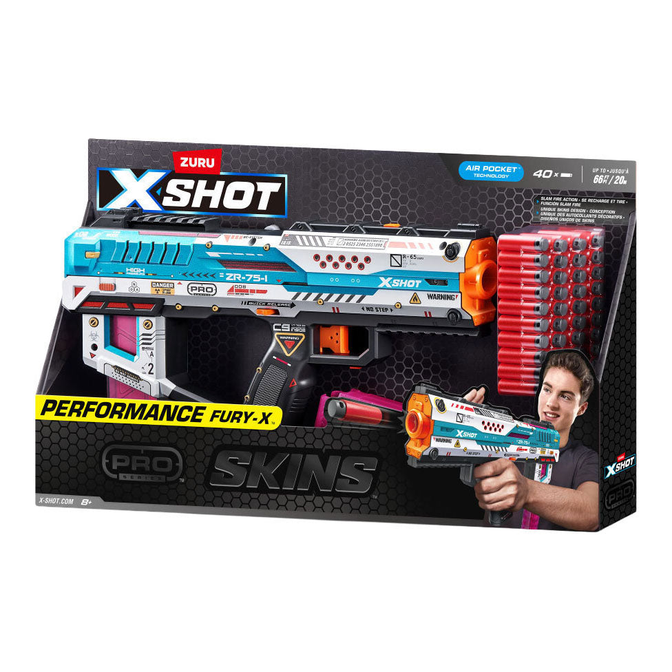 Zuru x-shot pro performance fury-x - 40 darts