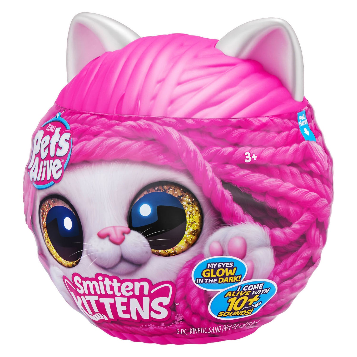 Zuru pets alive smitten kittens interactieve pluche knuffel