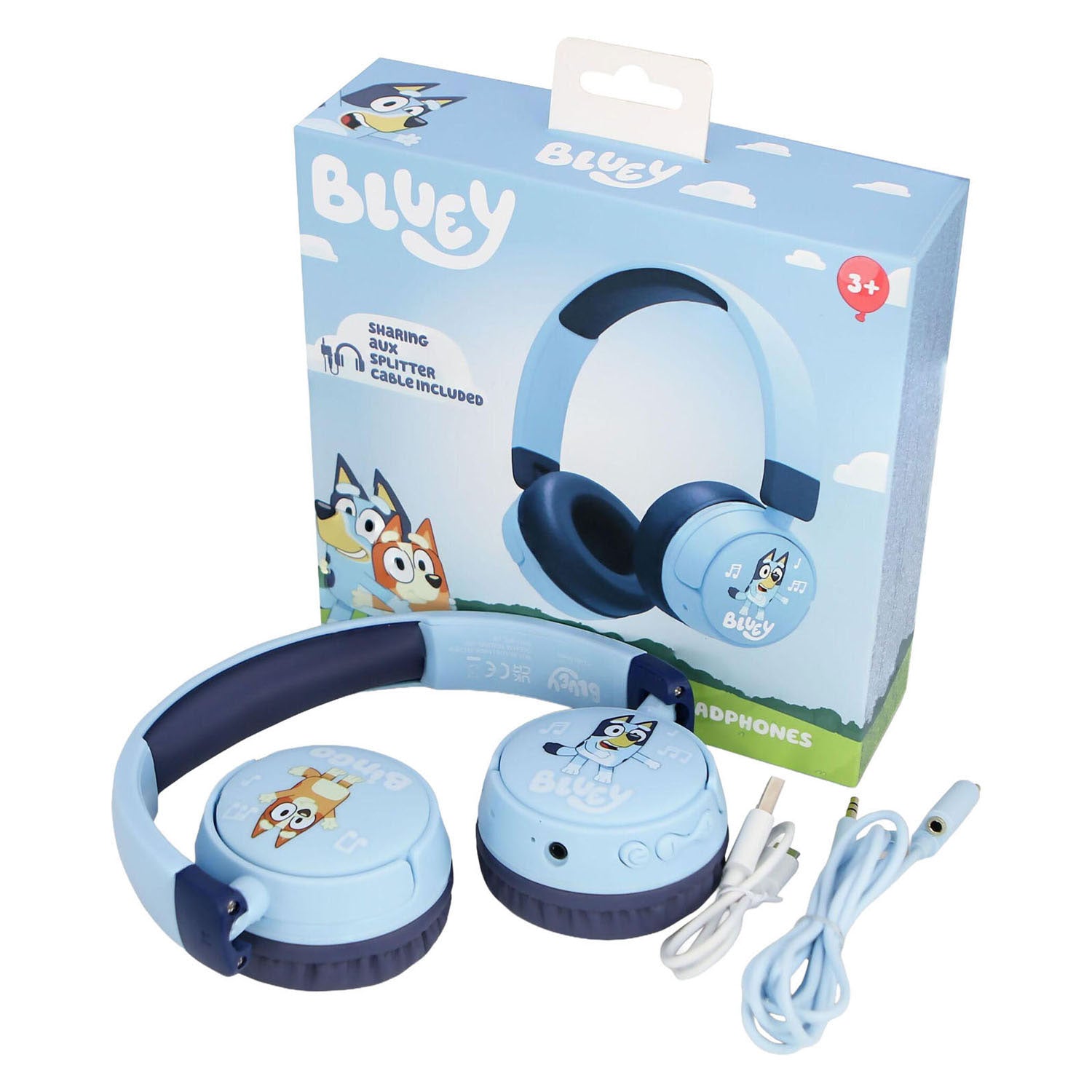 Bluey junior bluetooth koptelefoon