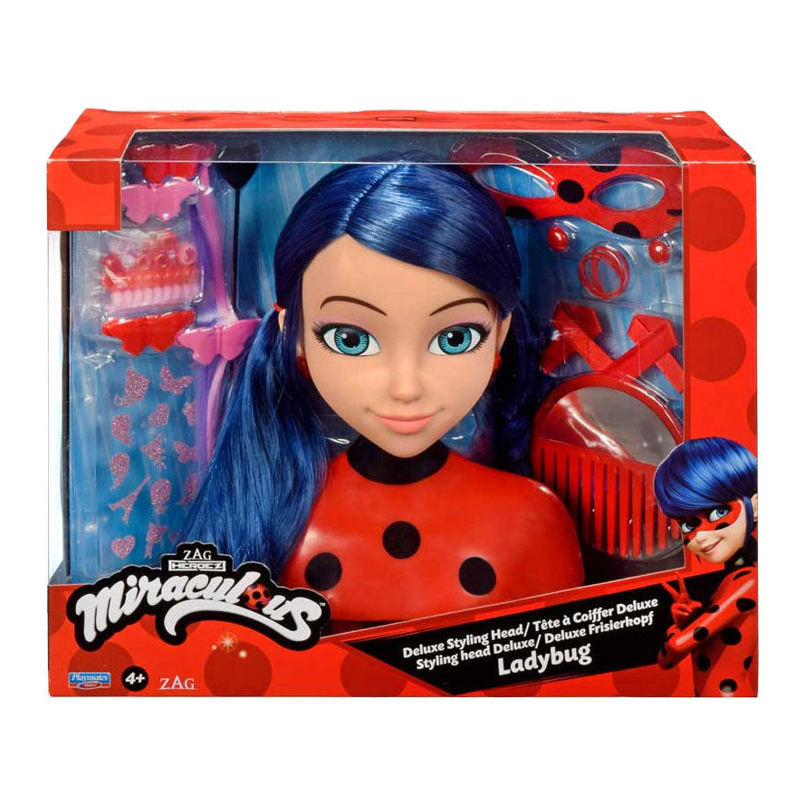 Bandai miraculous ladybug deluxe kappershoofd