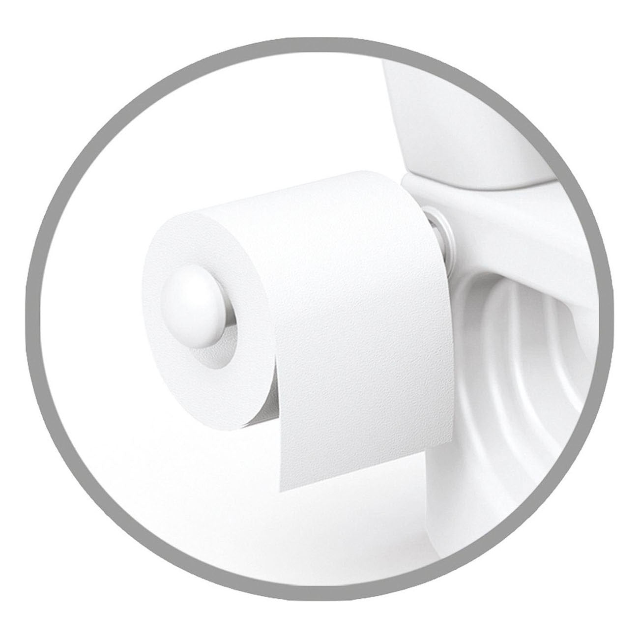 Dolu educatief kindertoilet met geluid wit