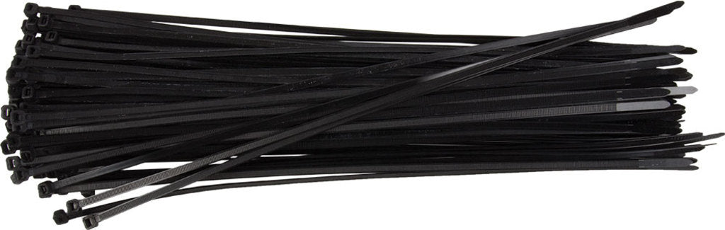 Unbranded kabelbinders 4.8x390 zwart zak a 100