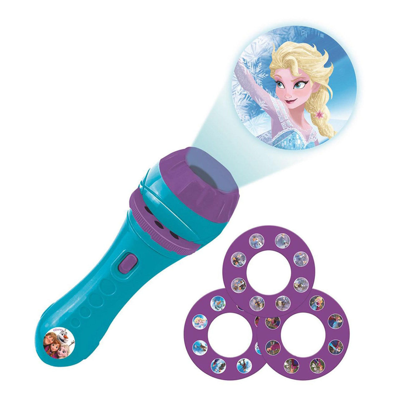 Disney frozen projectie-zaklamp met 24 plaatjes