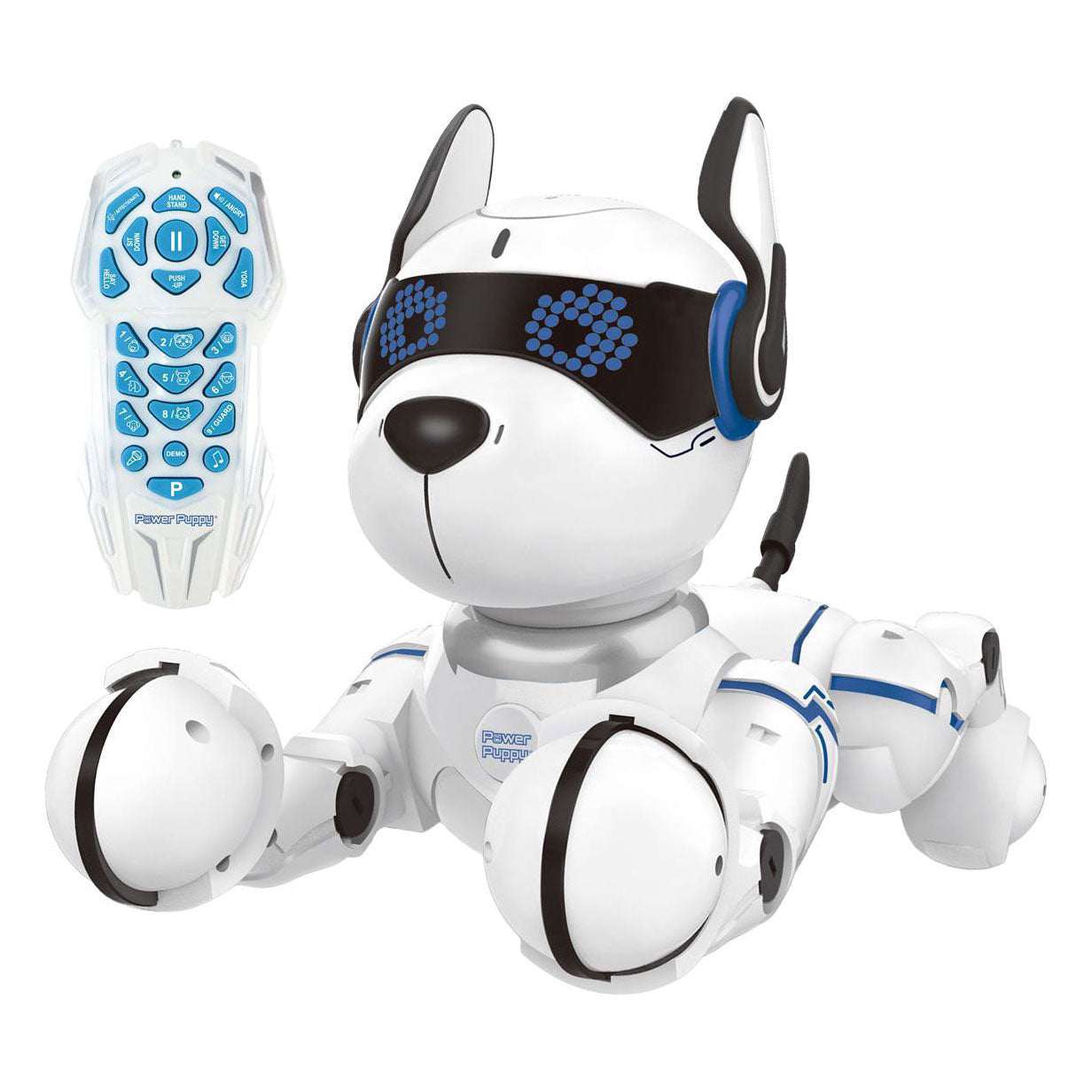 Lexibook stroom puppy – my smart robotic dog met programming function, dance, walk, movements, touch sensors en animal imitation, incl. afstandsbediening