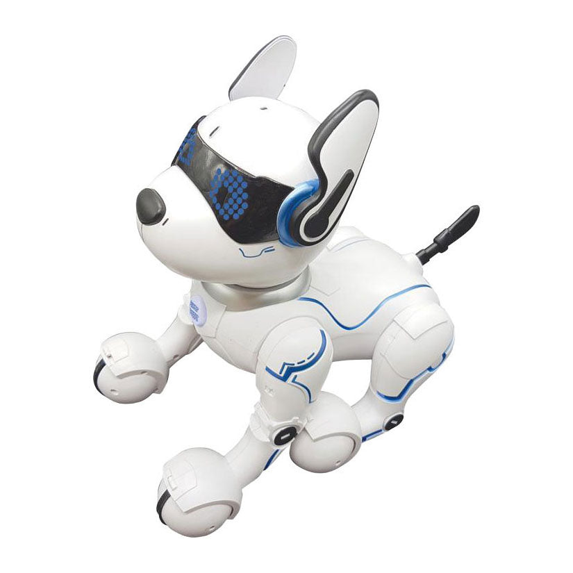 Lexibook stroom puppy – my smart robotic dog met programming function, dance, walk, movements, touch sensors en animal imitation, incl. afstandsbediening