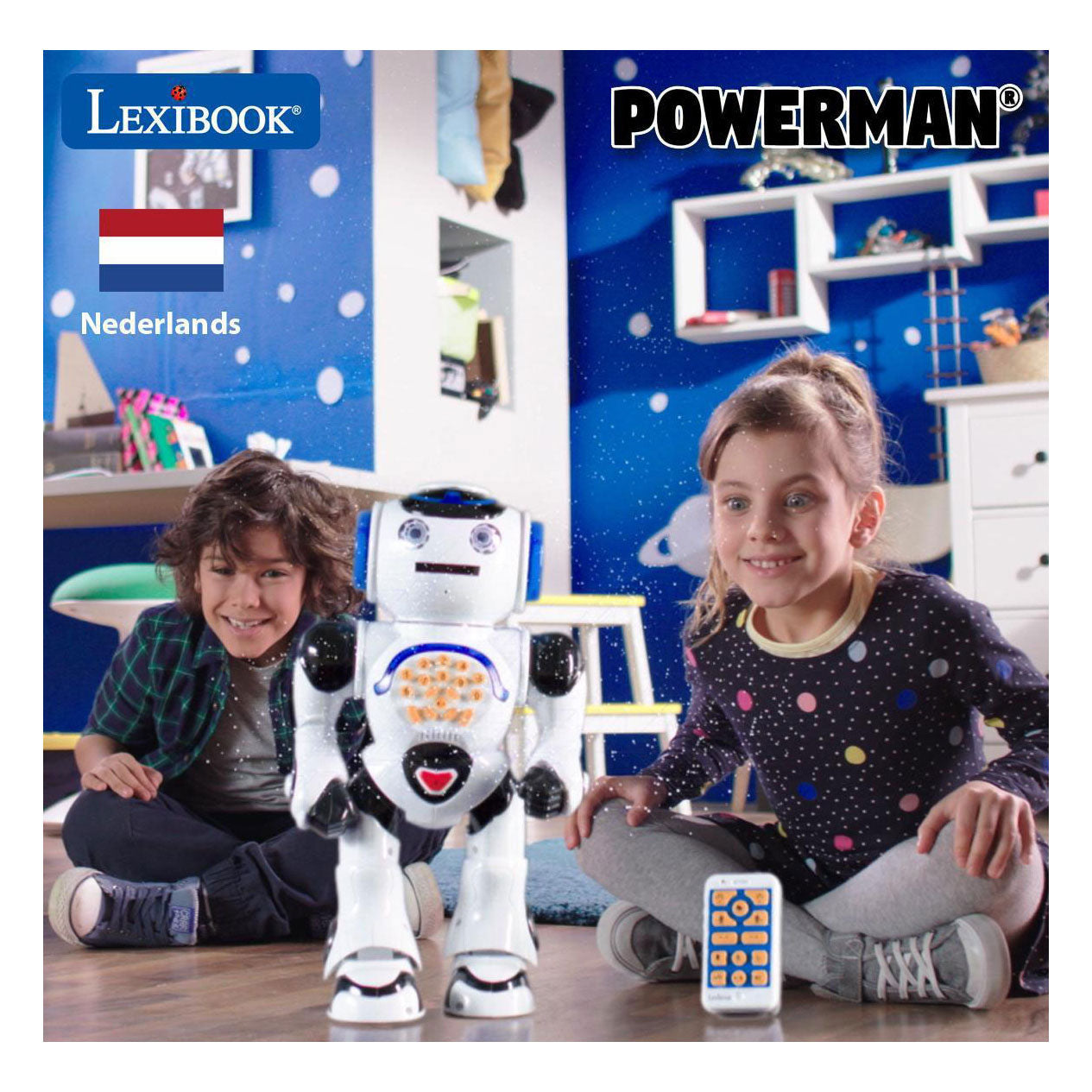 Lexibook powerman rc interactieve robot nl