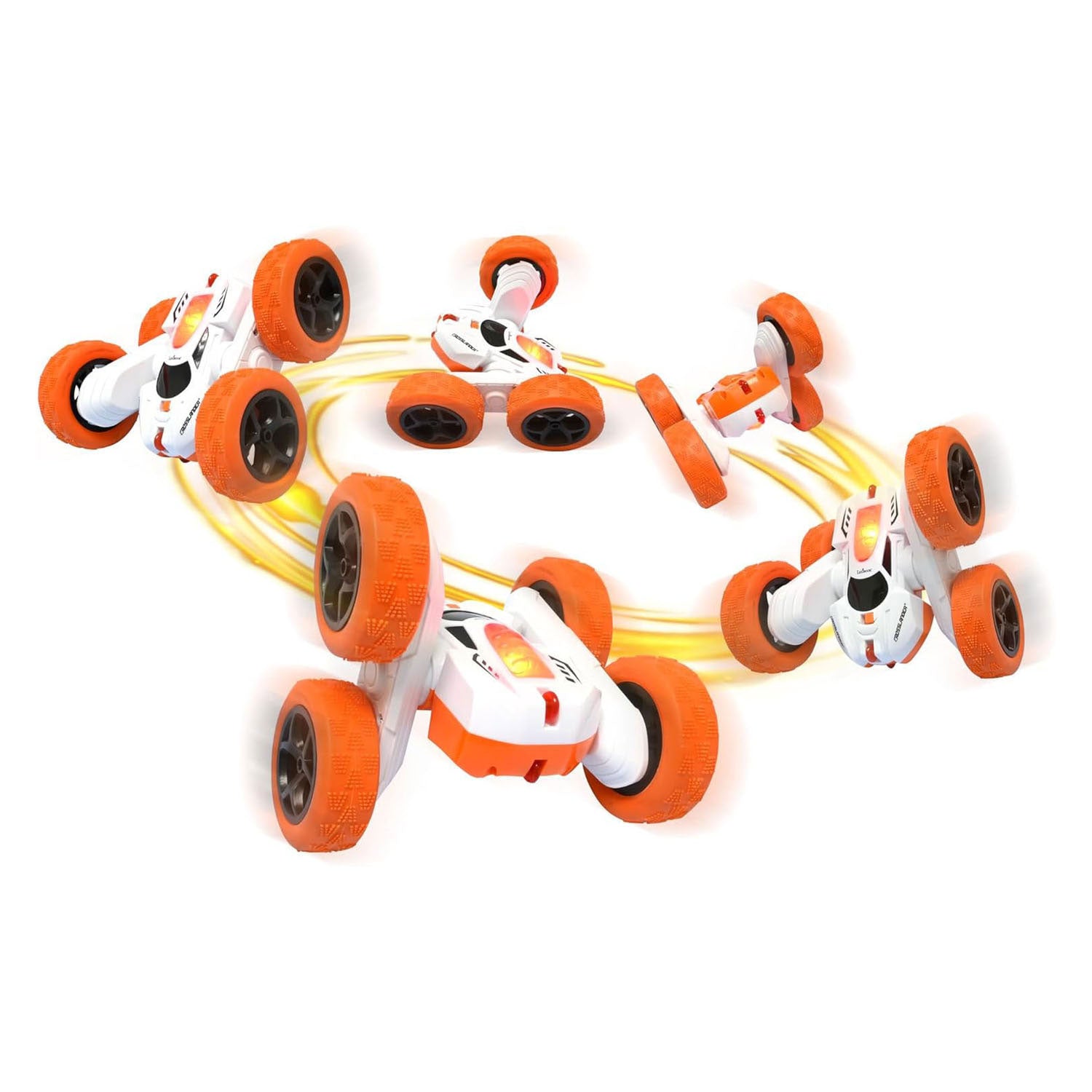 Rc crosslander acrobatische auto 2,4 ghz met verlichting en polsbediening