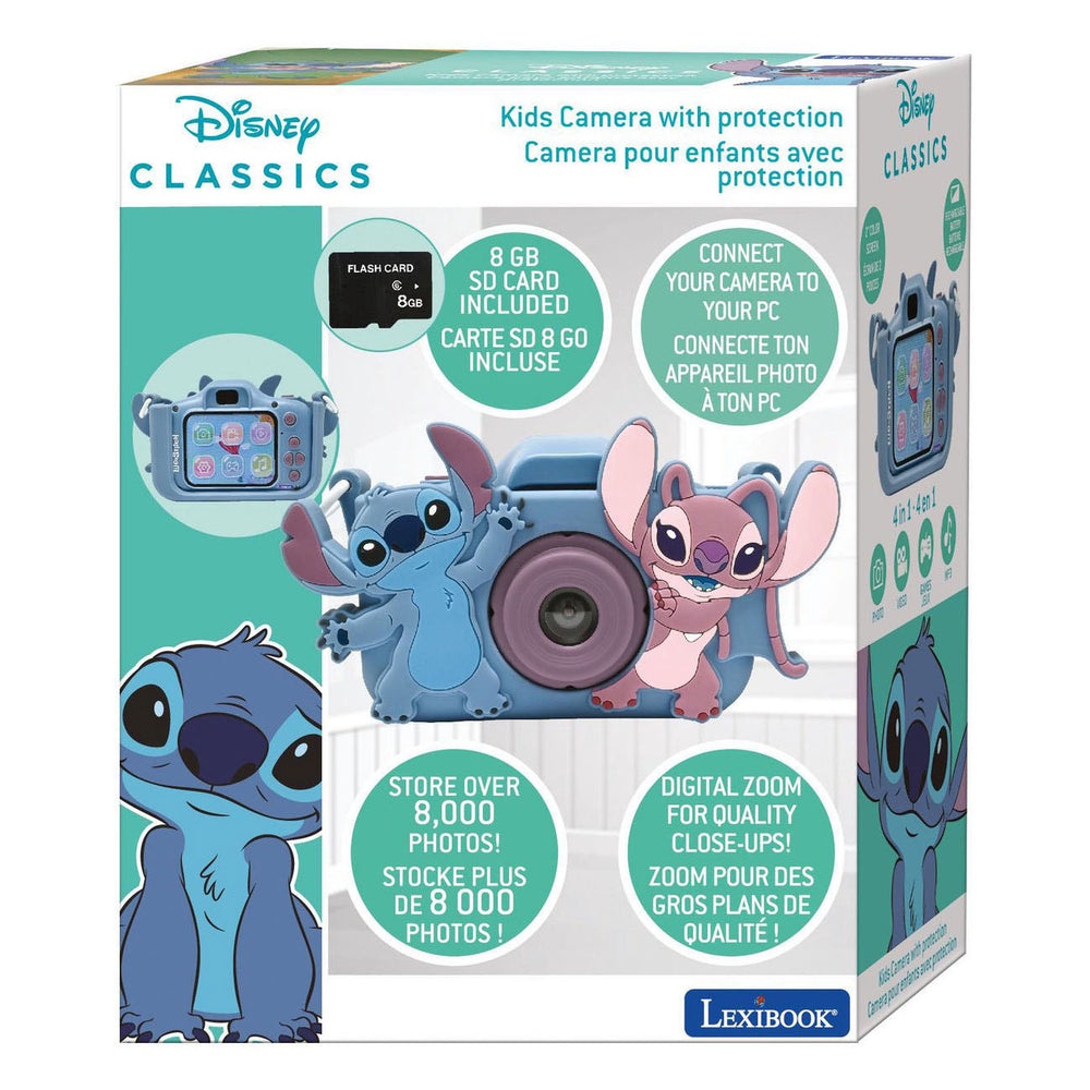 Lexibook stitch camera met bescherming voor kinderen - 8gb