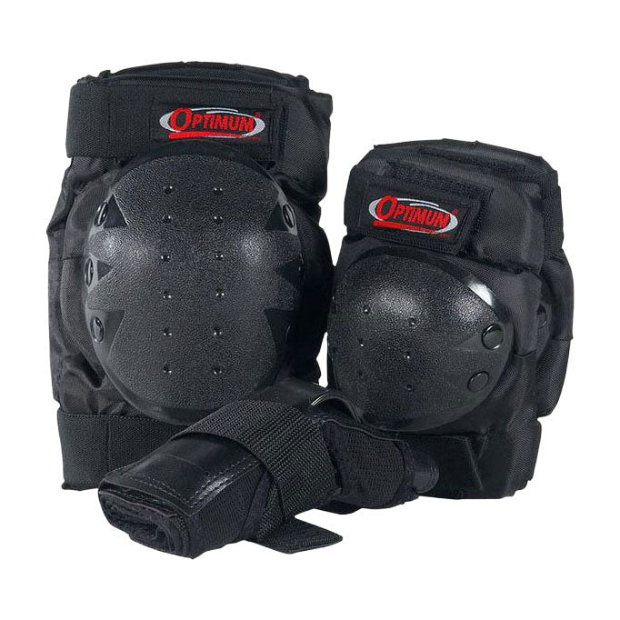 Skate Protection Set 3 pièces Enfant Junior Noir