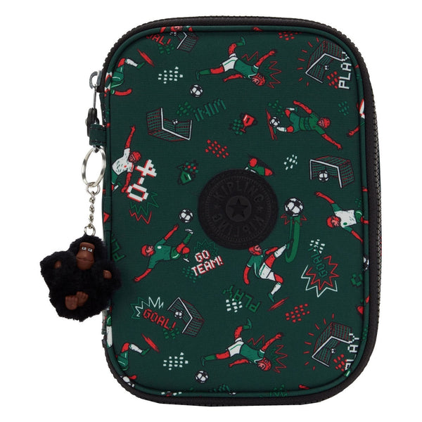 Kipling 100 pens etui - voetbalprint