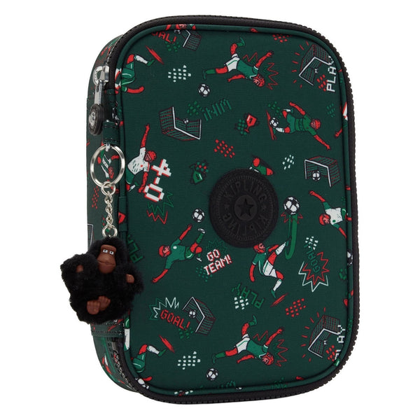 Kipling 100 pens etui - voetbalprint