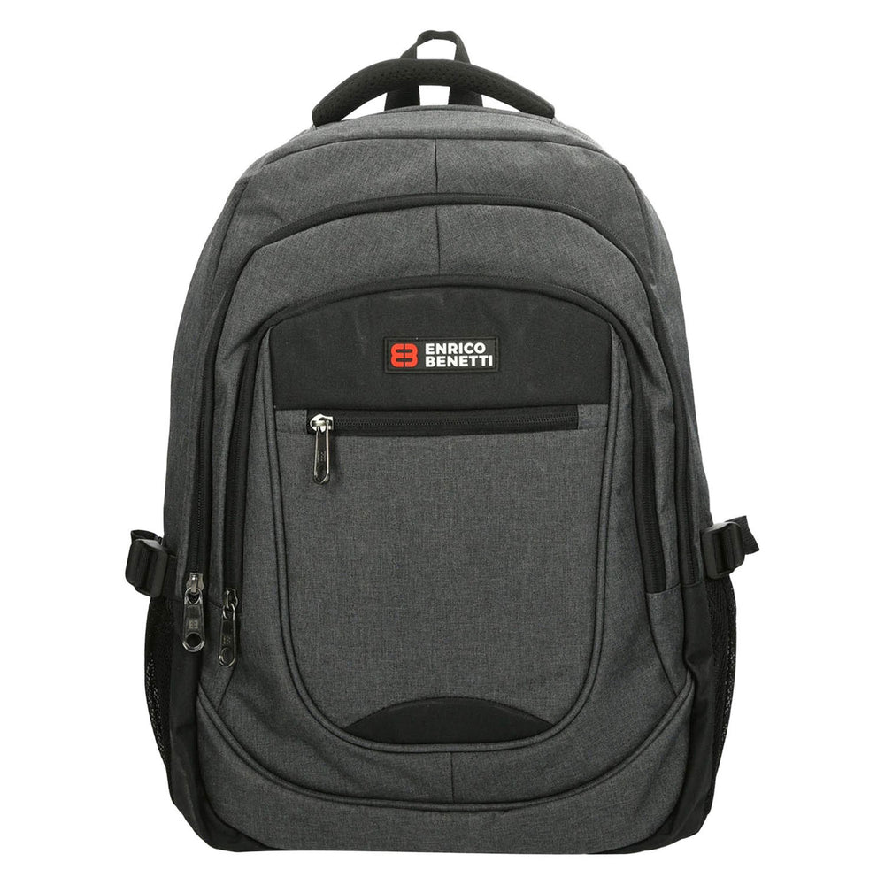 Enrico benetti rugzak hamburg grijs - laptop 17 inch