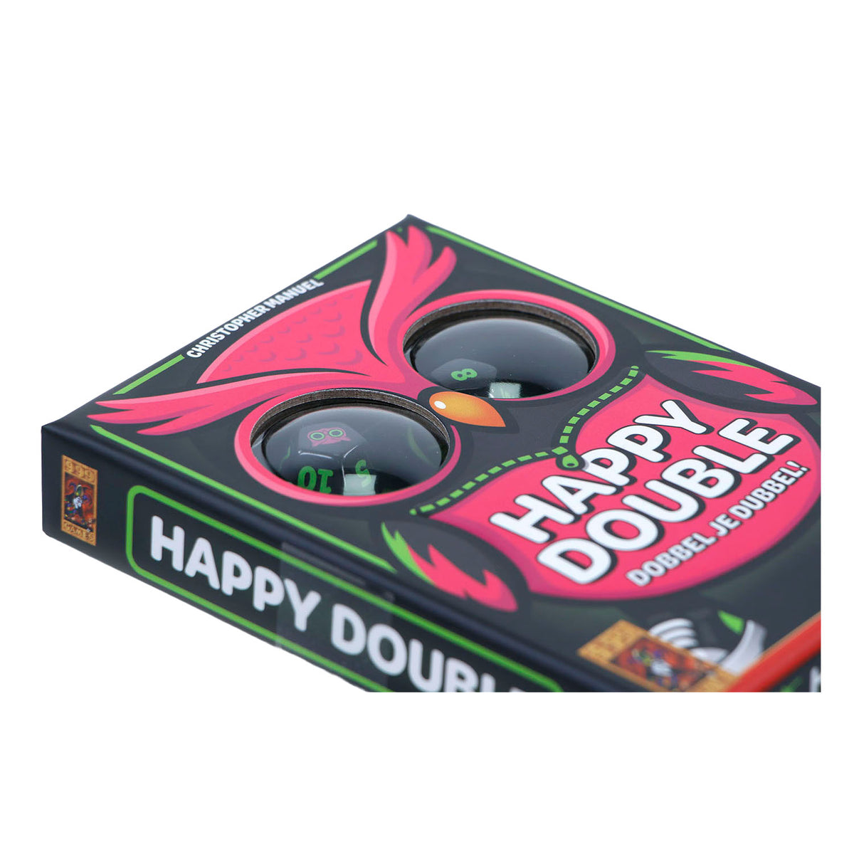 999games 999 games happy double dobbelspel (nederlands, 2 - 8 spelers, 20 minuten, vanaf 8 jaar)