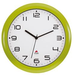 Wandklok alba hornewv 30 cm groen