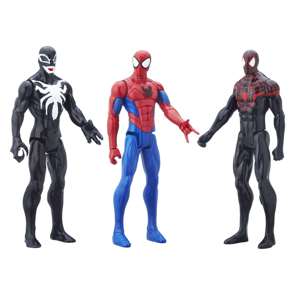 Hasbro spider man titan heroes 3-pack speelfiguren