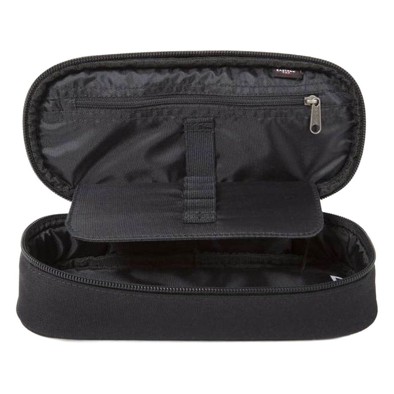 Eastpak oval single etui - zwart denim