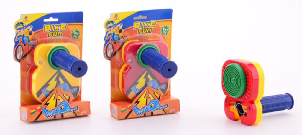 Johntoy fiets-sirene motorgeluid