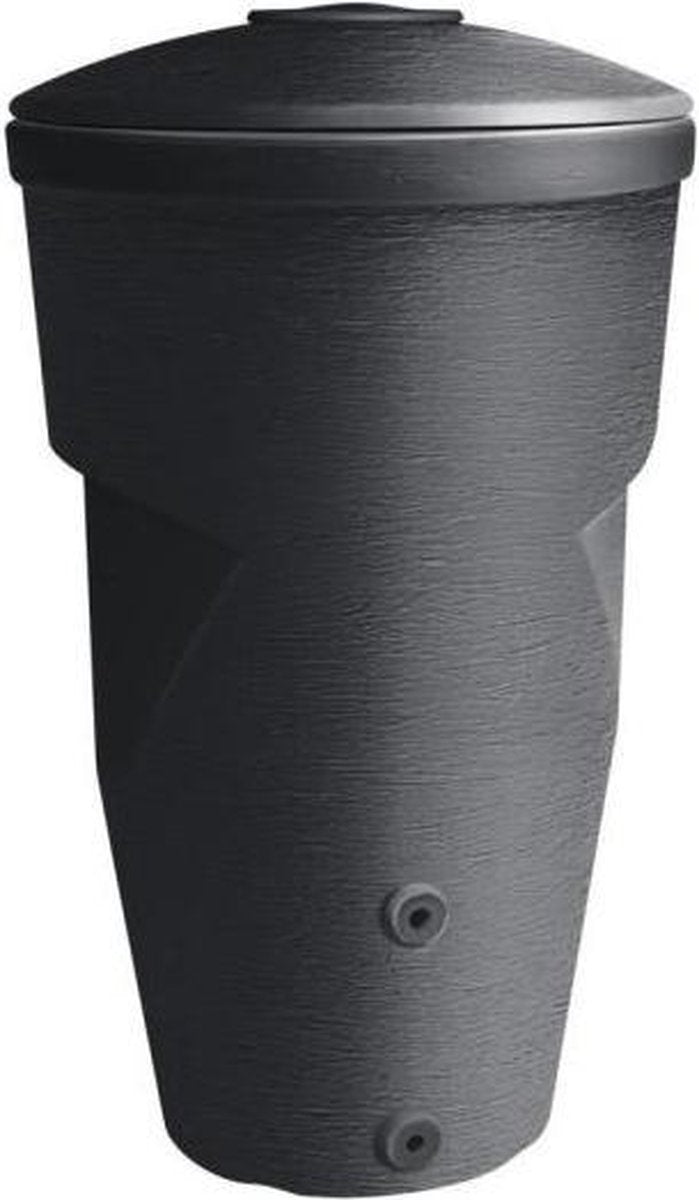 Merkloos sans marque regenton antraciet - 270 liter