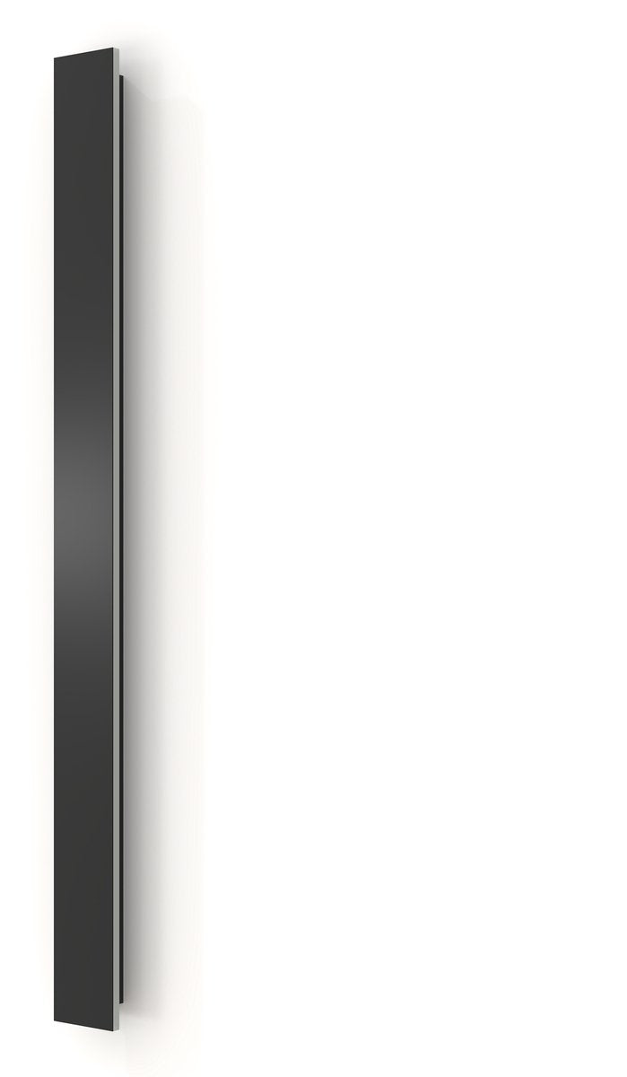 Calex montevia villa wandlamp - buitenverlichting - warm wit indirect licht - led - waterdicht - 100 cm - zwart