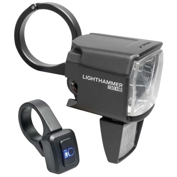 Trelock koplamp Lighthammer LS 930-HB Eb 12v DC 130 lux