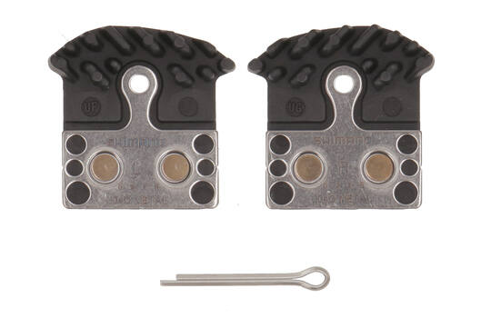 Shimano Schijfremblokset J04C Metaal met koelvinnen