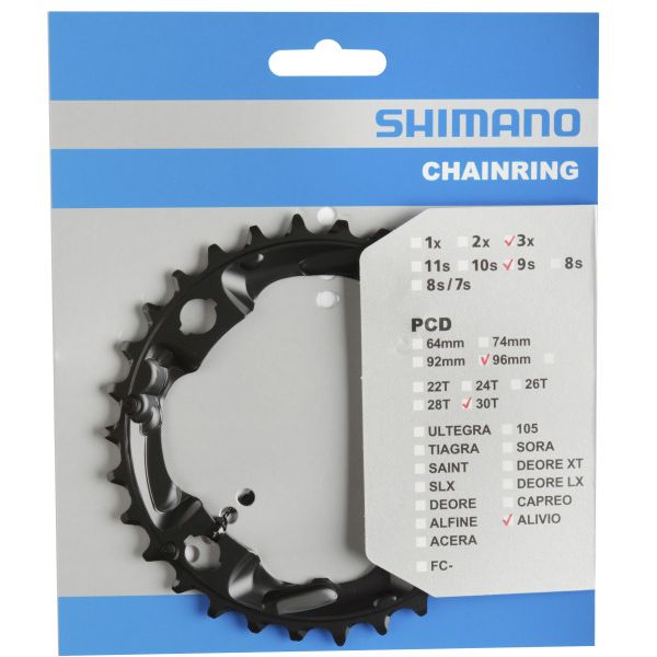 Shimano kettingblad Alivio 96mm FCN4000 30T