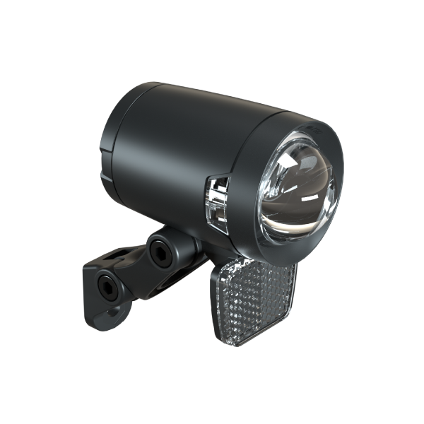 Phare Herrmans H-Black Pro E 6-12 Volt - avec support - 230 lumens
