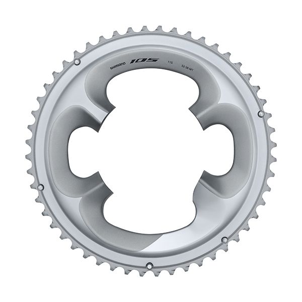 Plateau 52T Shimano 105 FC-R7000 - argent