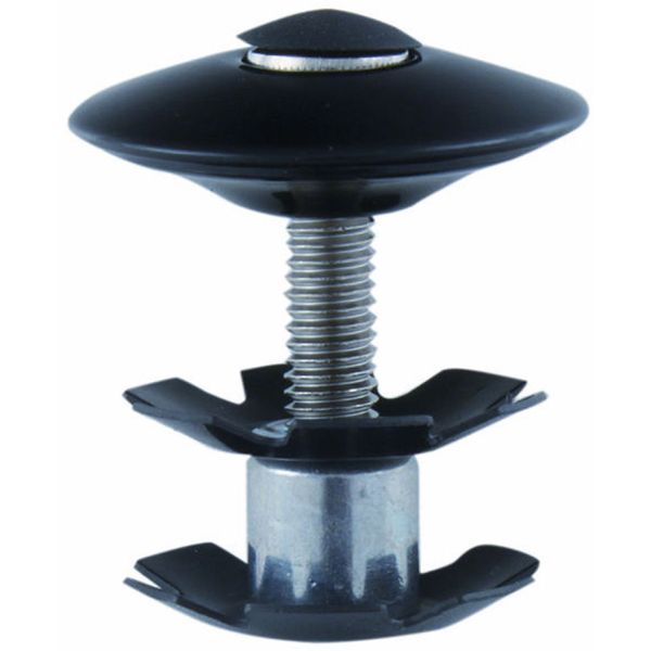 Balhoofdplug M-Wave 1-1 8 - zwart
