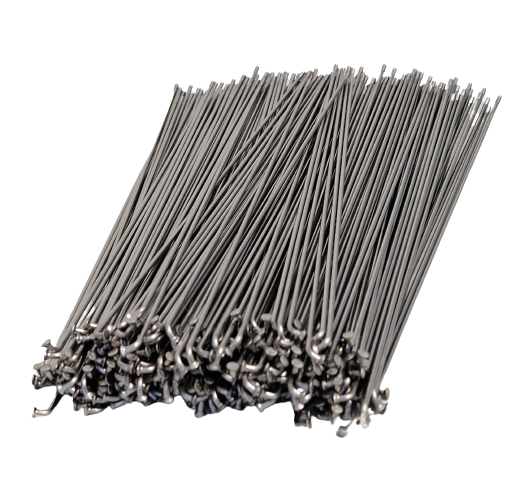 Alpina spaken RVS 14g 290mm ø2,00mm zonder nippels per 1440 stuks