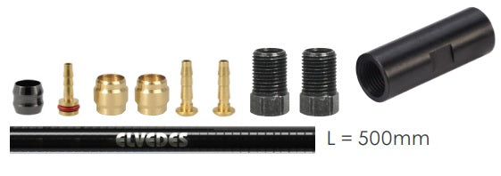 Elvedes hydraulische verlengkabelkit tektro 5.0