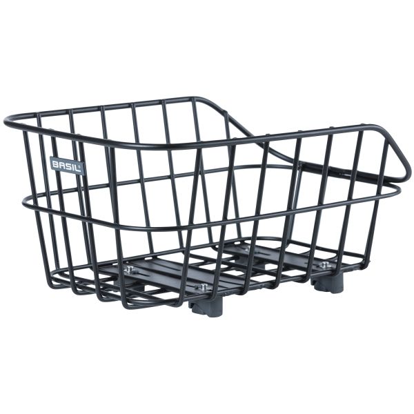 Basil Cento Alu WSL - rear basket - 22 litres - matt black