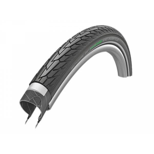 Buitenband Schwalbe Road Cruiser Plus PunctureGuard 28 x 1.60 42-622mm - zwart met reflectie
