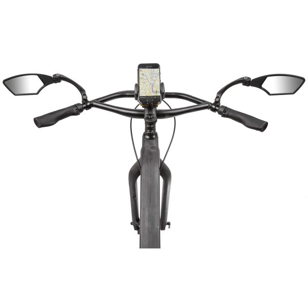 Rétroviseur vélo M-Wave Spy Space droit - fixation par pince (sur carte)