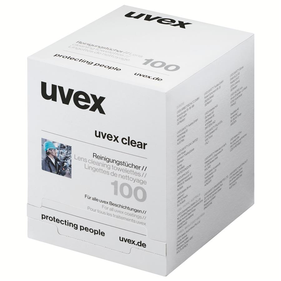 Uvex 9963-005 dispenser brillendoekjes (100st)