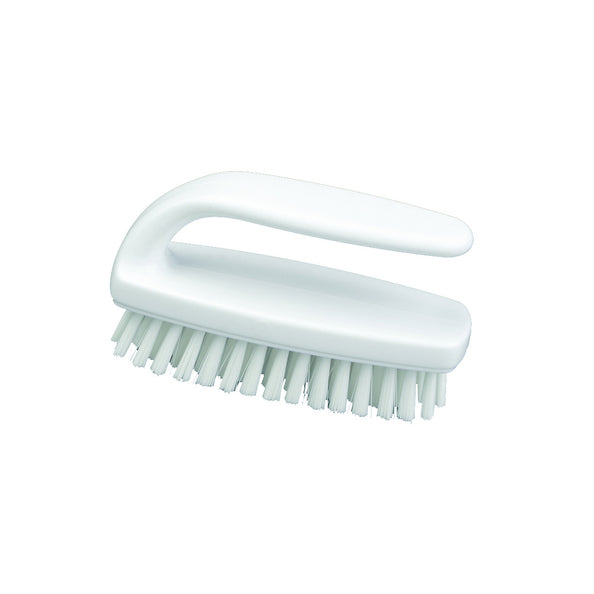 Wecoline weco hyg nagelborstel klein hard wit (1 stuk)