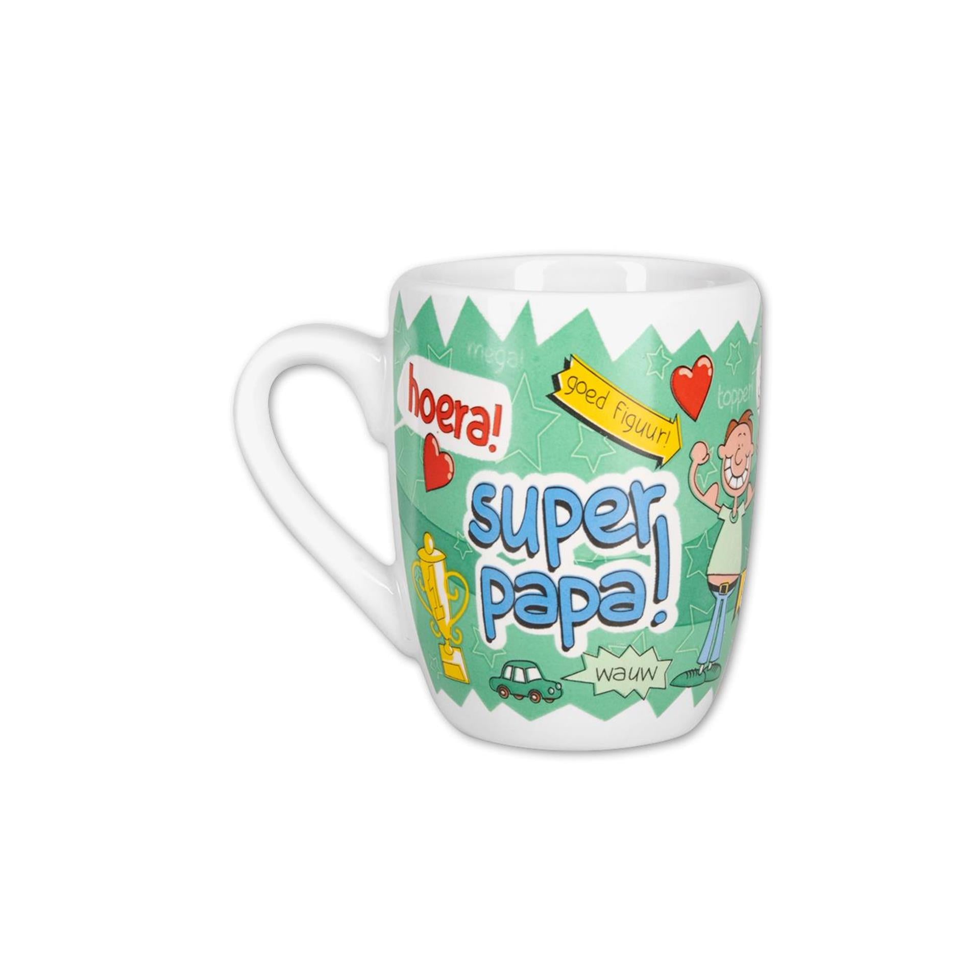 Paperdreams cartoonmok - papa 2 - keramiek 440ml