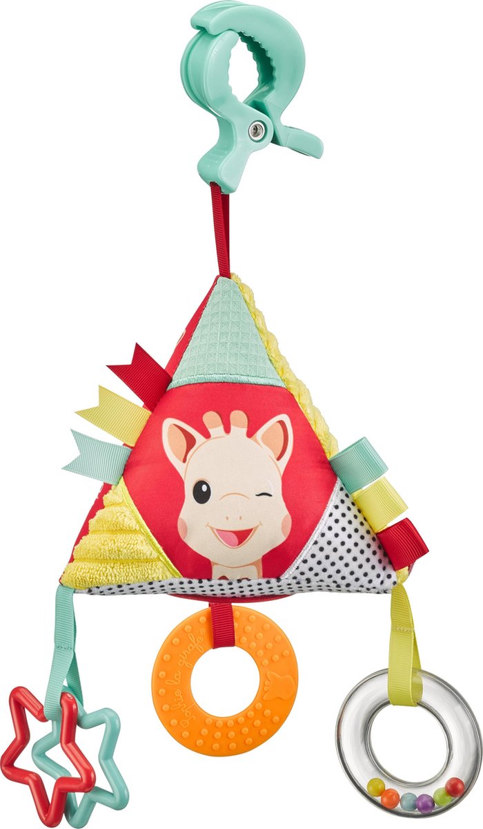 Sophie de giraf activiteiten piramide - boxmobiel - baby speelgoed - 6 activiteiten - vanaf 0 maanden - 32.5x17x17 cm - meerkleurig