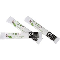 Suikersticks puro fairtrade wit 5 gr