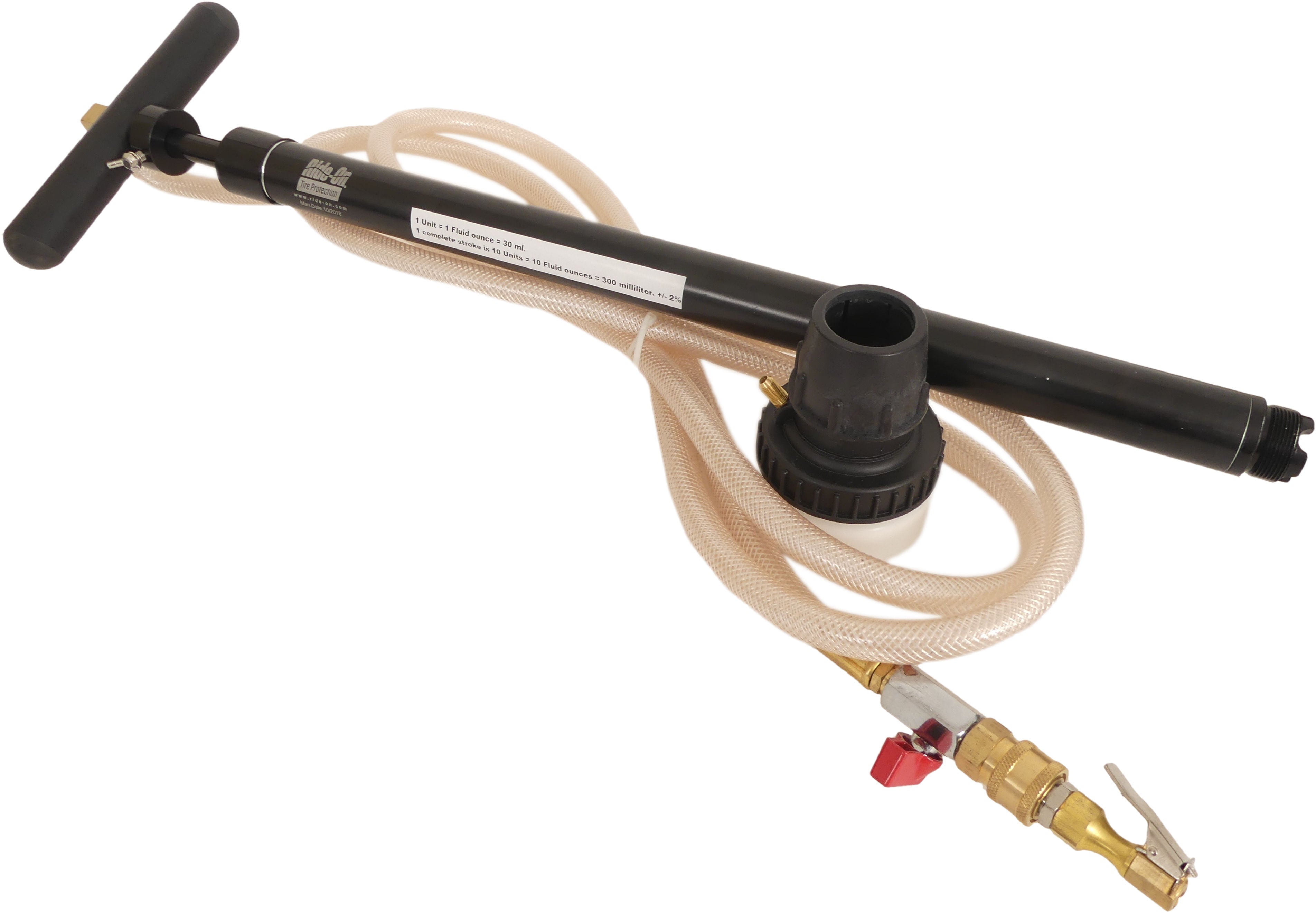 Professionele pomp Ride-On tbv 20 liter kitemmer