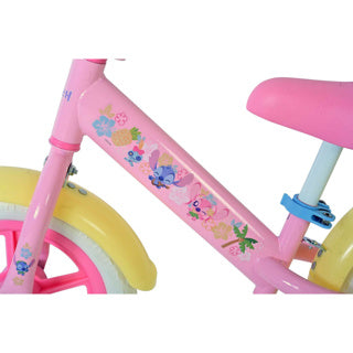 Volare loopfiets staal disney stitch roze