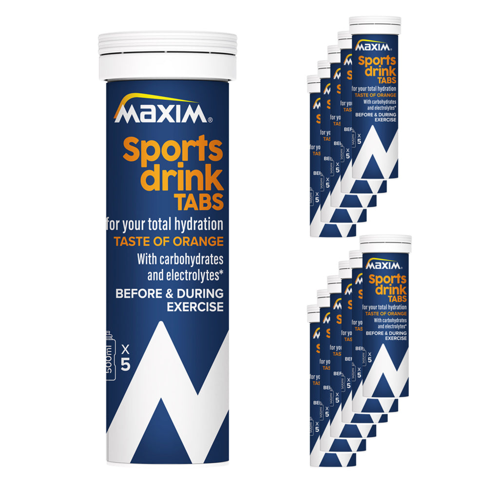 Maxim tablets energy orange 100gr koker ds a 12