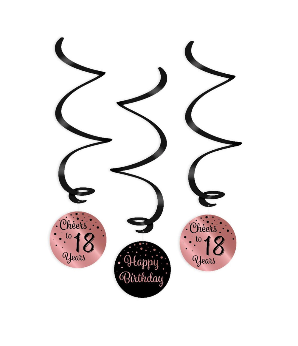 Paperdreams swirlslingers roze zwart 18