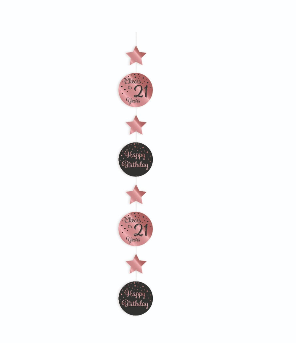 Paperdreams hangslinger roze zwart - 21