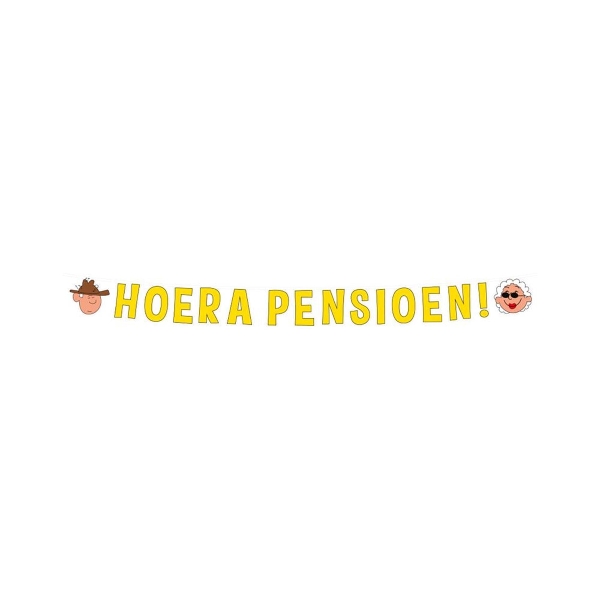 Paperdreams letter banner - pensioen 17x250cm