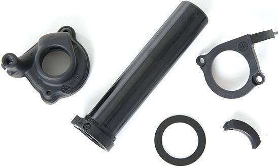 Domino gasdraaigreep armatuur scooters throttle grips alu sw 1-pulley
