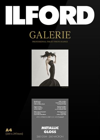 Ilford galerie metallic glans 260g a4 25 vel