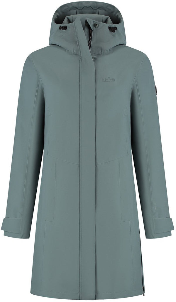 Kjelvik outdoorjas livia balsam groen