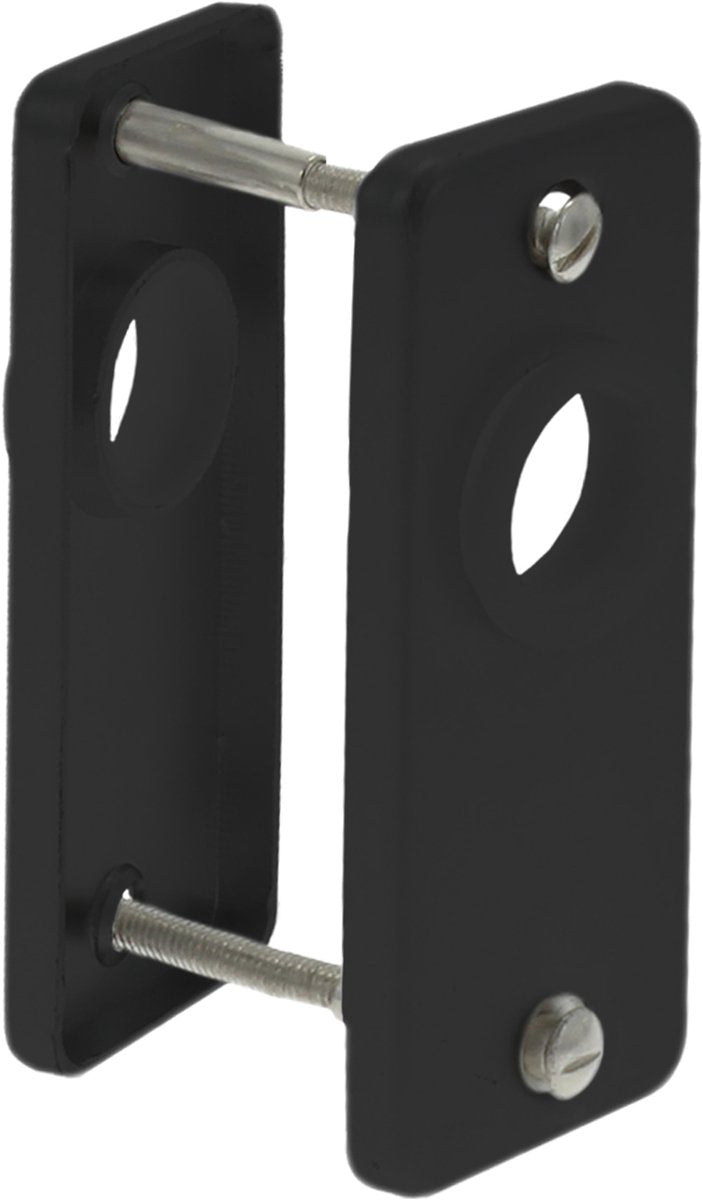 Starx patentrozet aluminium – zwart